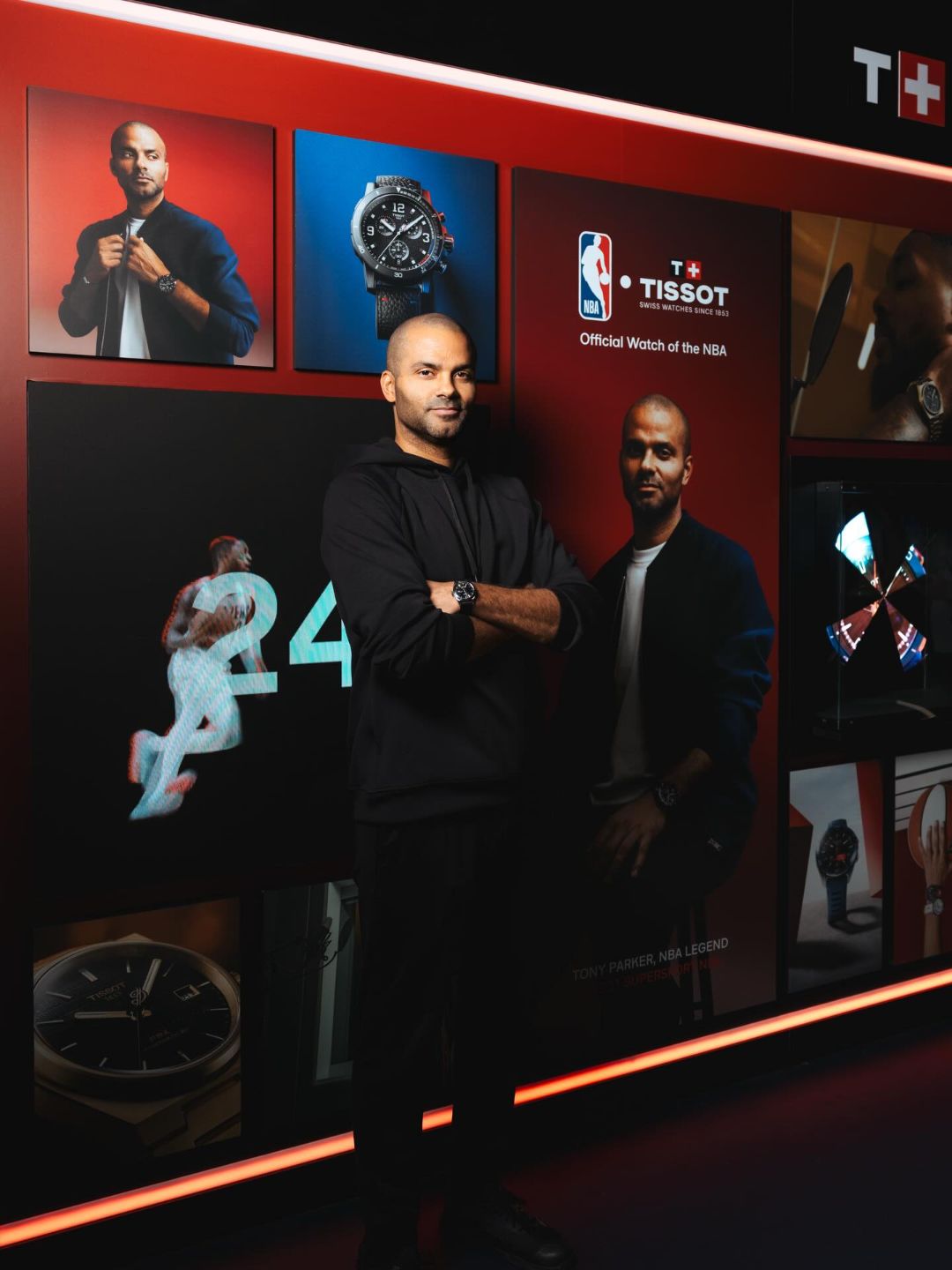 NBA London Game, publication Tissot