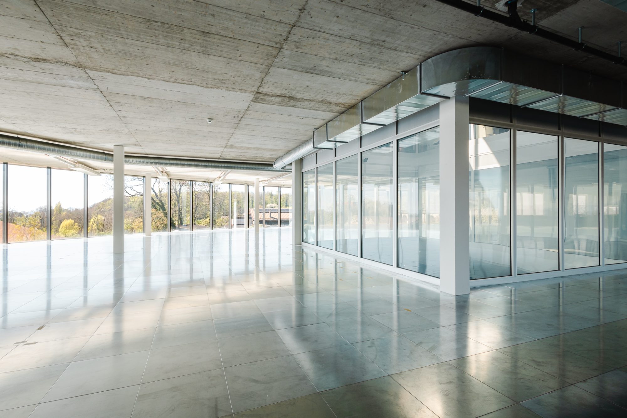 Bureaux, plateau brut