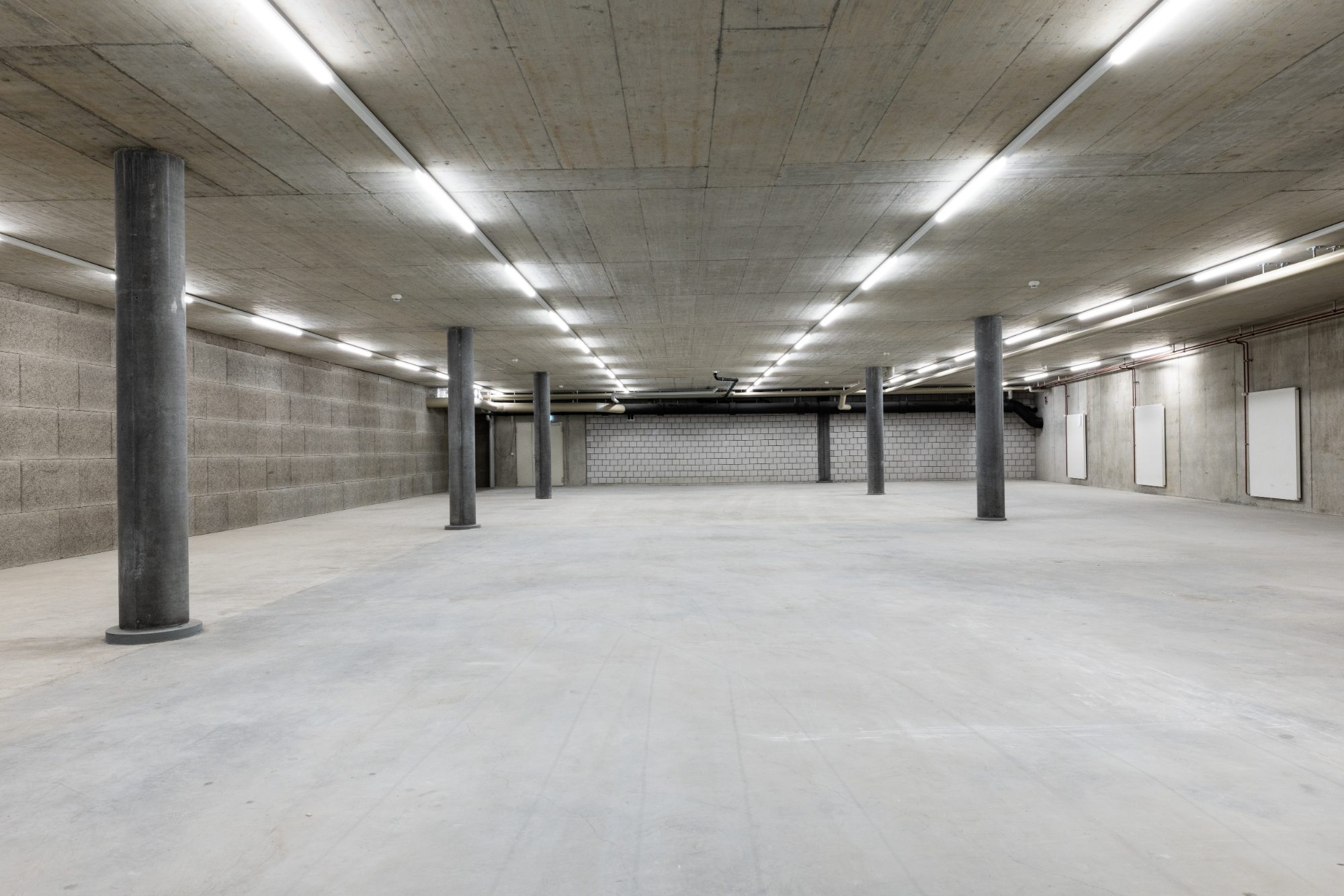 Liebefeld Businesspark, surface en sous-sol