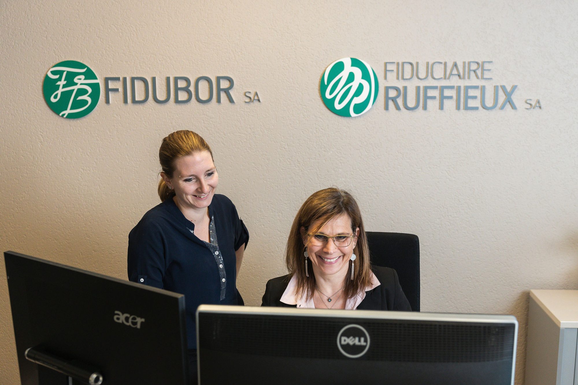 Fiduciaire Ruffieux, à l'accueil