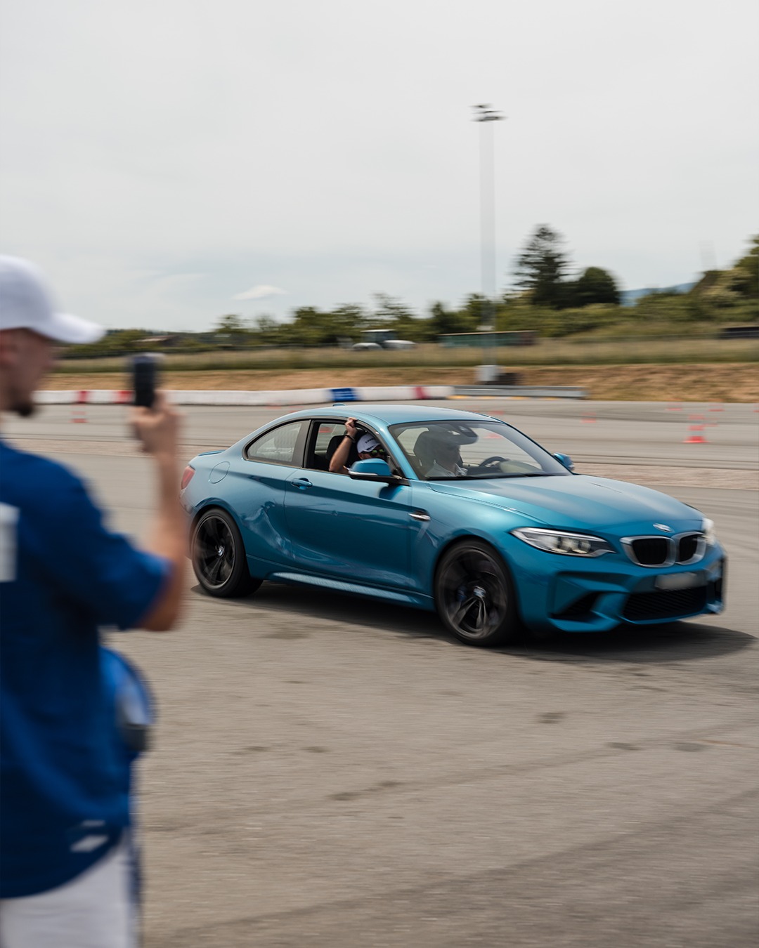 Emil Frey au circuit TCS de Cossonay : Une M2 en glisse